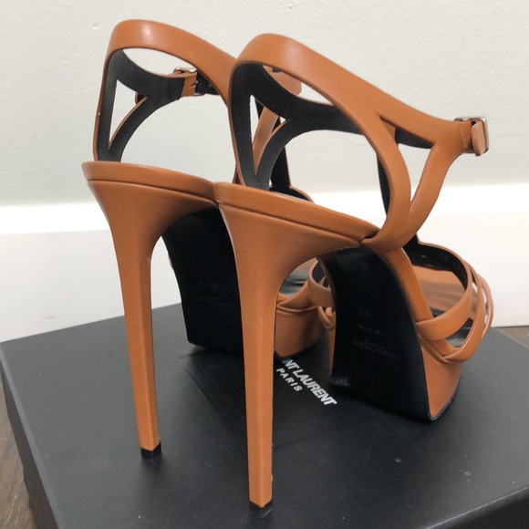 Saint Laurent , YSL Caramel heels - Picture 3 of 9